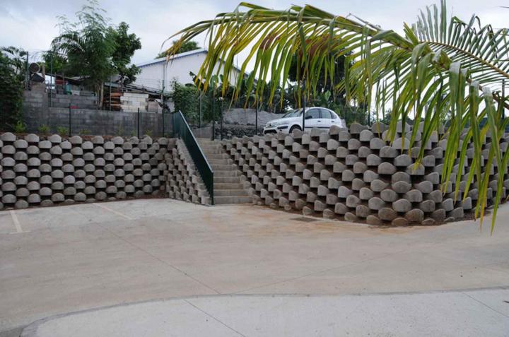 Travaux de murs de soutènement végétalisés À l'international