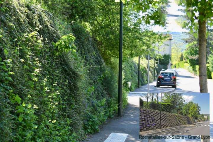 Retaining wall construction work internationally