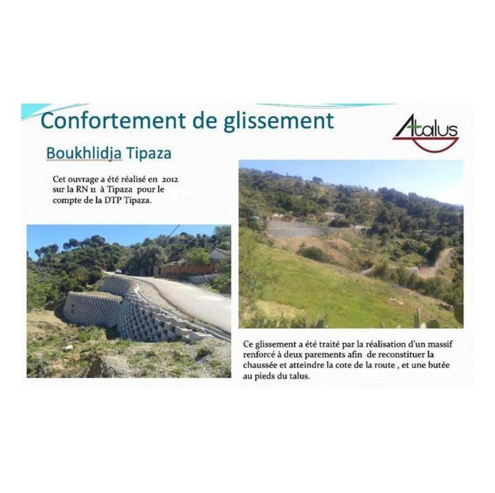Travaux de Atalus double pour murs anti-bruit à l'international