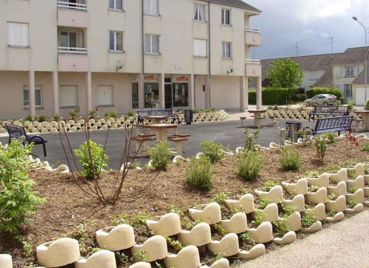 Travaux de Murs paysagés À l'international