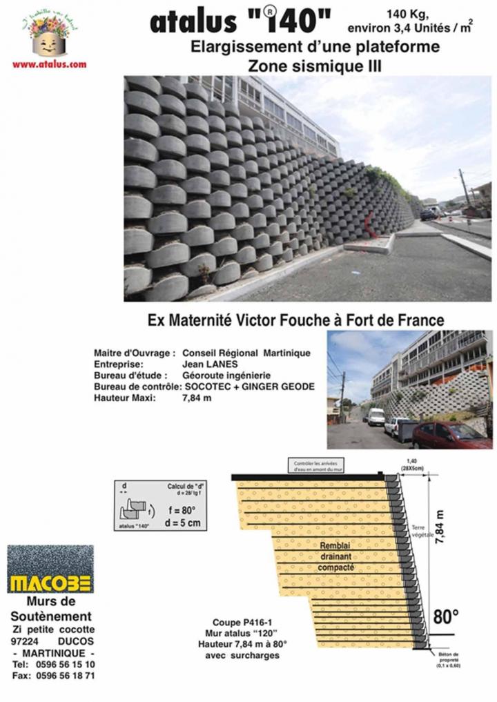 Travaux de Atalus double pour murs anti-bruit À l'international