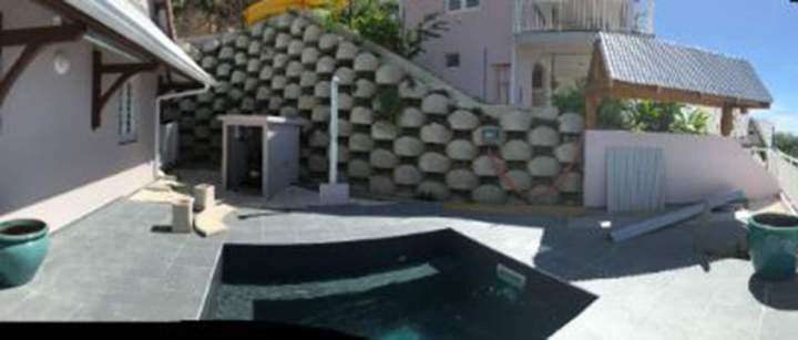 Green retaining walls internationally