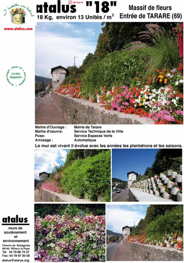 Travaux de Atalus double pour murs anti-bruit À l'international